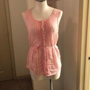 Pink H&M Cotton Tank Top